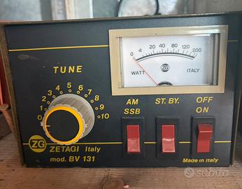 Amplificatore  valvolare CB 27 Mhz Zetagi bv131