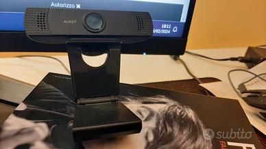 videocamera Aukey pc-LM1E webcam 