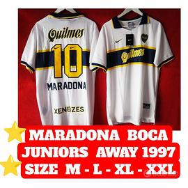 MARADONA 1997 AWAY VRSION - BOCA