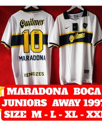 MARADONA 1997 AWAY VRSION - BOCA