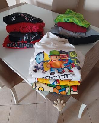 Lotto felpe bambino 8/9/10 anni!