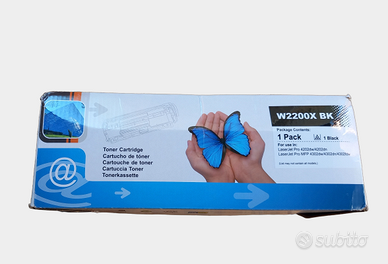 Toner Nero 220X (W2200X) NUOVO per HP laserjet