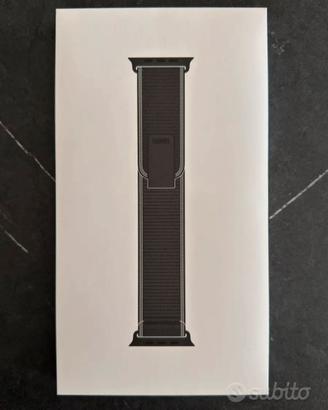 Cinturino Applewatch ultra trail loop nero