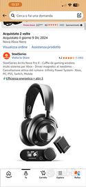 Cuffie SteelSeries Arctis Nova Pro X Wireless