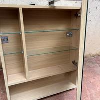 Specchio contenitore bagno 70x60x14
