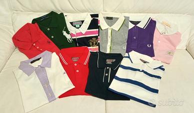 Polo di vari brands (Ralph Lauren, Fred Perry)