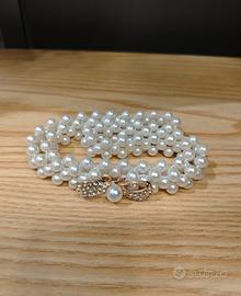 Cintura di perle, fiocco di diamanti