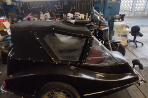 Sidecar moto Guzzi 850