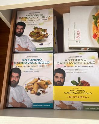 Collezione libri cucina