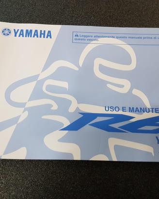 USO E MANUTENZIONE MANUALE YAMAHA PER YZF-R6 - 13S