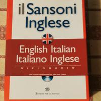 dizionario italiano inglese Sansoni
