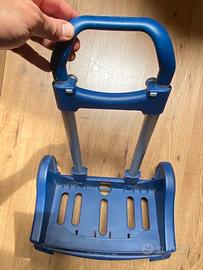 Carrello trolley porta zaino Safta ruote grandi