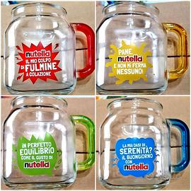 TAZZE 4 Mug Nutella Ferrero 2025