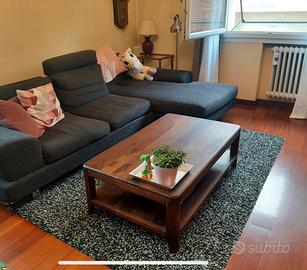 Tavolino da soggiorno in palissandro