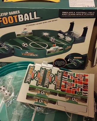 Gioco calcio balilla da tavolo mini