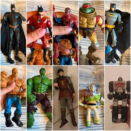 Lotto 11 action figure  vintage 