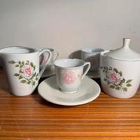 Servizio da Caffè Vintage in Porcellana