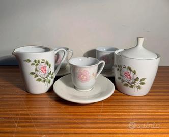 Servizio da Caffè Vintage in Porcellana