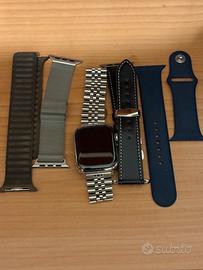 Apple Watch series 9 gps+cellular Acciaio