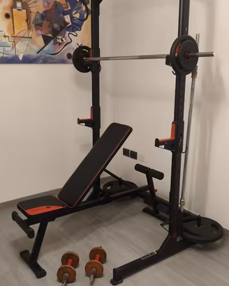 SET PALESTRA PESI BODY BUILDING