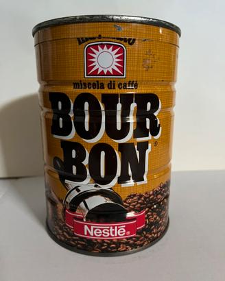 Scatola latta caffè bour bon vintage