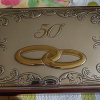 Scatola in argento e legno portagioielli