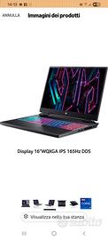 acer Predator Helios Neo 16 PHN16-71-98AL Notebook