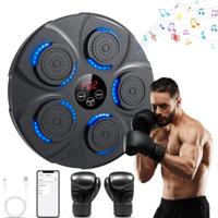 Macchina da boxe musicale bluetooth con guanti