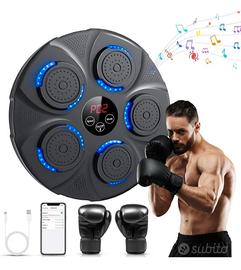 Macchina da boxe musicale bluetooth con guanti