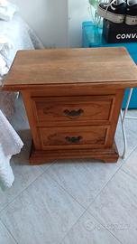 comodini legno massello