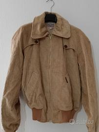 Giacca è un bomber vintage in velluto a coste,tg S