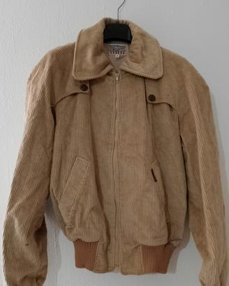 Giacca è un bomber vintage in velluto a coste,tg S