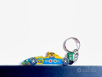 Portachiavi gomma F1 Benetton B192 _ 1992 Renault