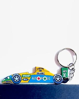 Portachiavi gomma F1 Benetton B192 _ 1992 Renault