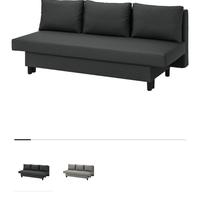 Divano Letto 3 posti - Aldvalen Ikea grigio scuro