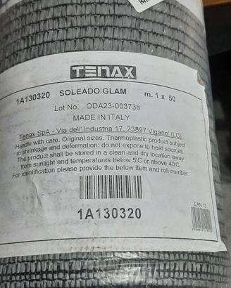 Rete Ombreggiante TENAX Soleado Glam 1x50m + Clips