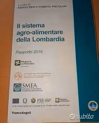 Libro "Il sistema agro-alimentare della Lombardia"