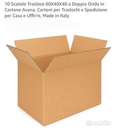n. 10 Scatole Trasloco 60X40X40