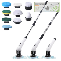 Spazzola pulizia elettrica 9 in 1 cordless USB-C