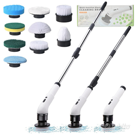 Spazzola pulizia elettrica 9 in 1 cordless USB-C