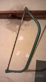 Lotto di 4 seghe ad arco, differenti (vedi 4 foto)