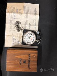 Orologio da tasca  KRASNIKOF 24 ore – Molnija URSS