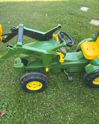 Trattore a pedali John Deere 7930 con pala
