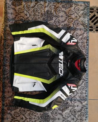 giacca 50 mtech uomo pelle come NUOVA!!