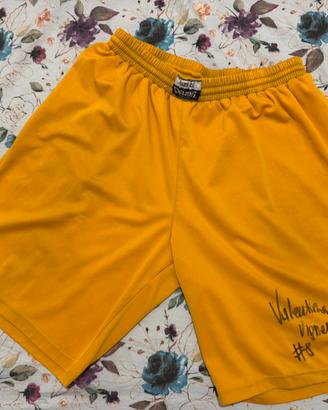 Pantaloncini Valentina Vignali autografati