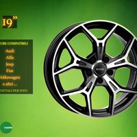 Cerchi in Lega Mak 19" per molte vetture - contat