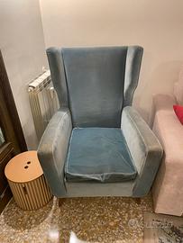 Poltrona Berger Blu
