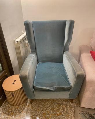 Poltrona Berger Blu