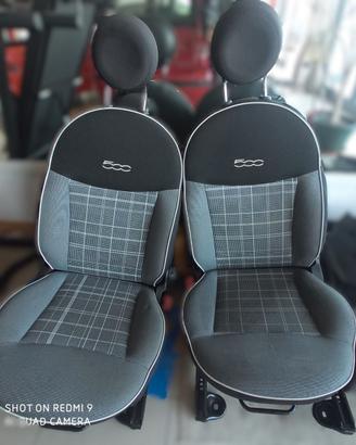 Sedili per FIAT 500 kit completo avanti e dietro.