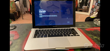 MacBook Pro 13” (Early 2011) – SSD nuovo / fluido